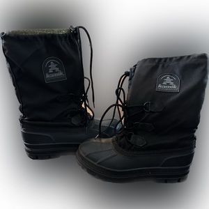 Kamik Rugged Boots With Wool Lining Like New Size 13